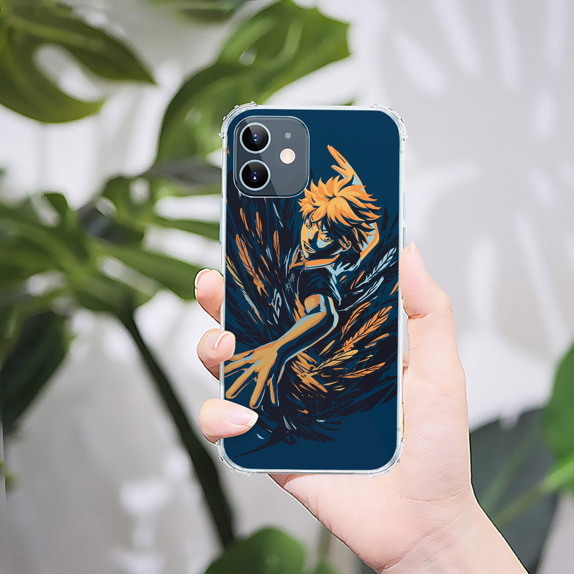 （画像用） ハイキュー!! Haikyu!! 【iPhone 12シリーズ対応】透明スマホケース（クリアソフトケース）